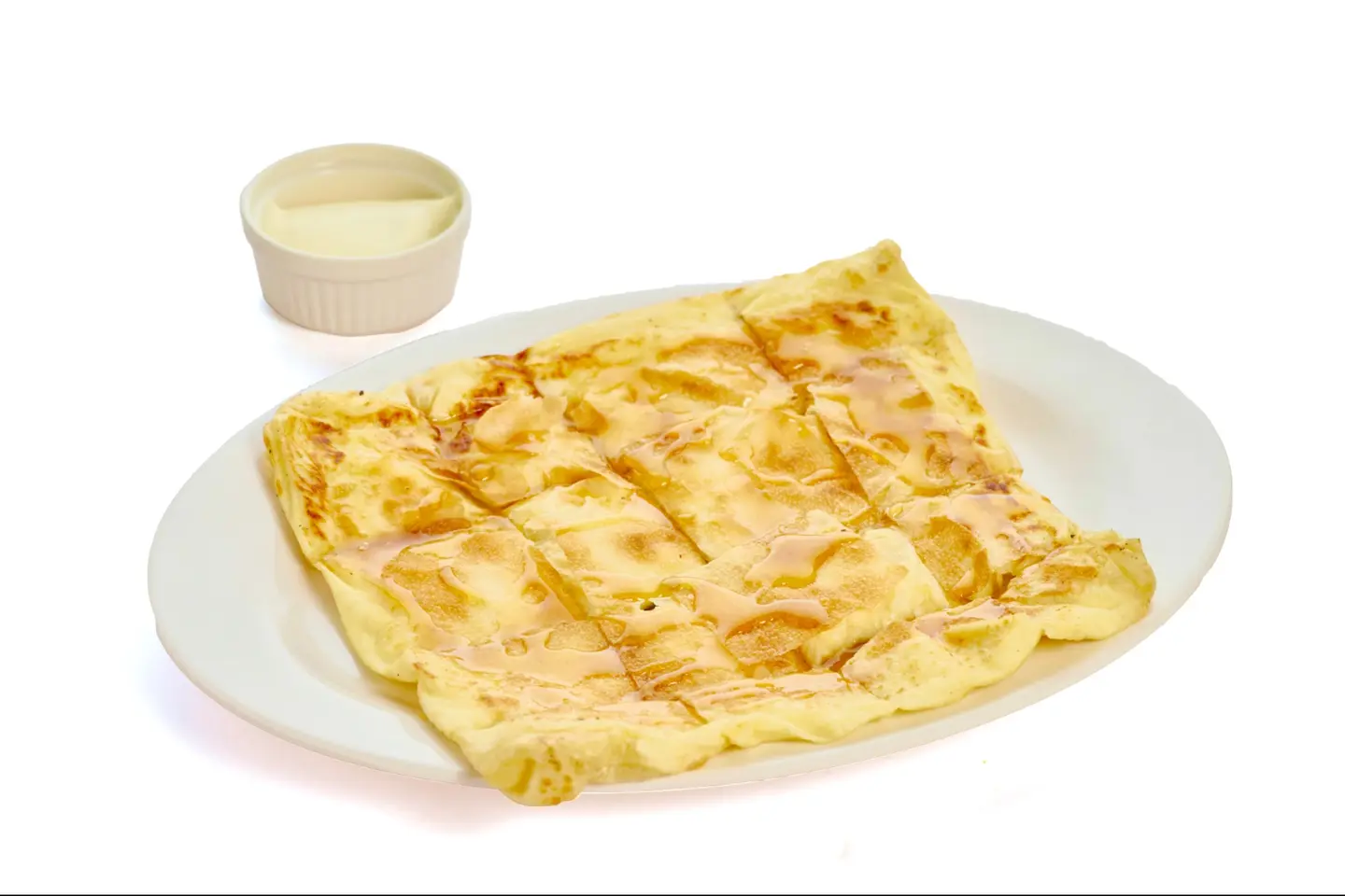 Cream Cheese Mutabbak With Honey