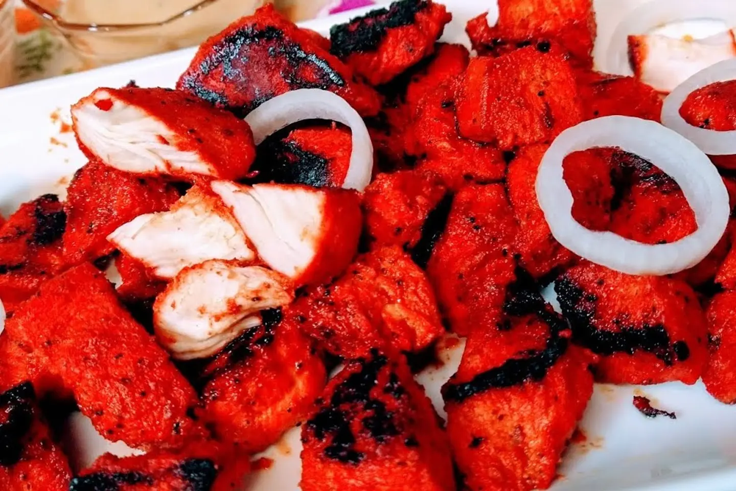 Chicken Red Velvet Tikka