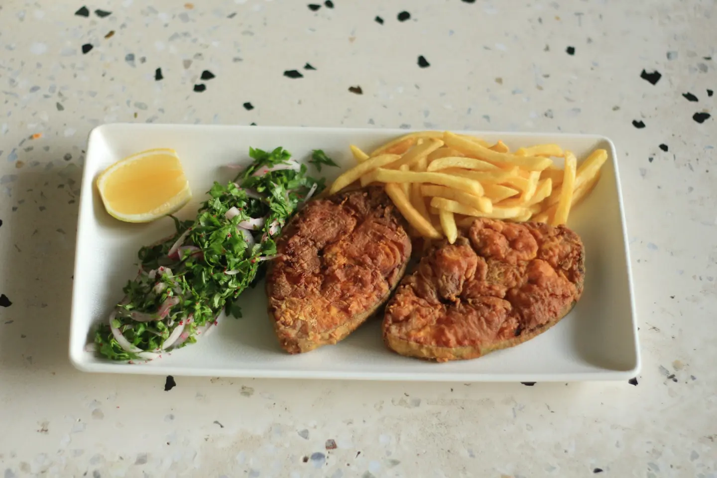 سمك الكنعد المقلي