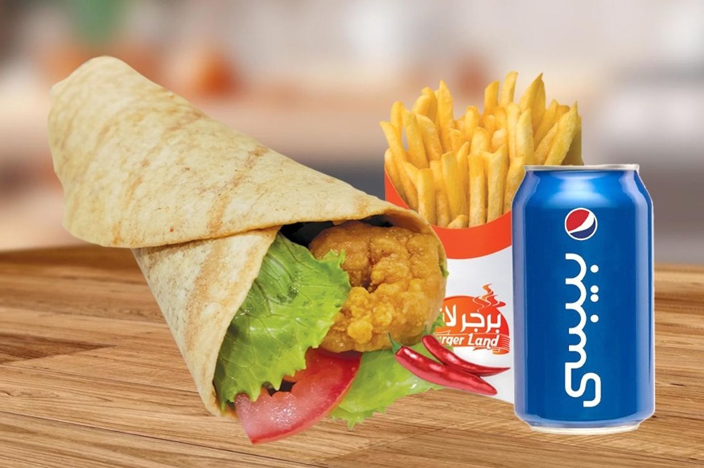 كومبو روبيان تورتيلا