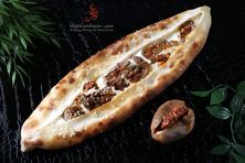 فطيره مكدوس باللبنه