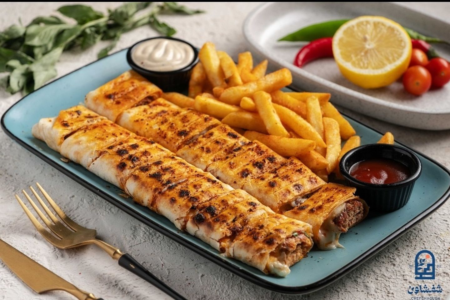 كباب شفشاون لحم