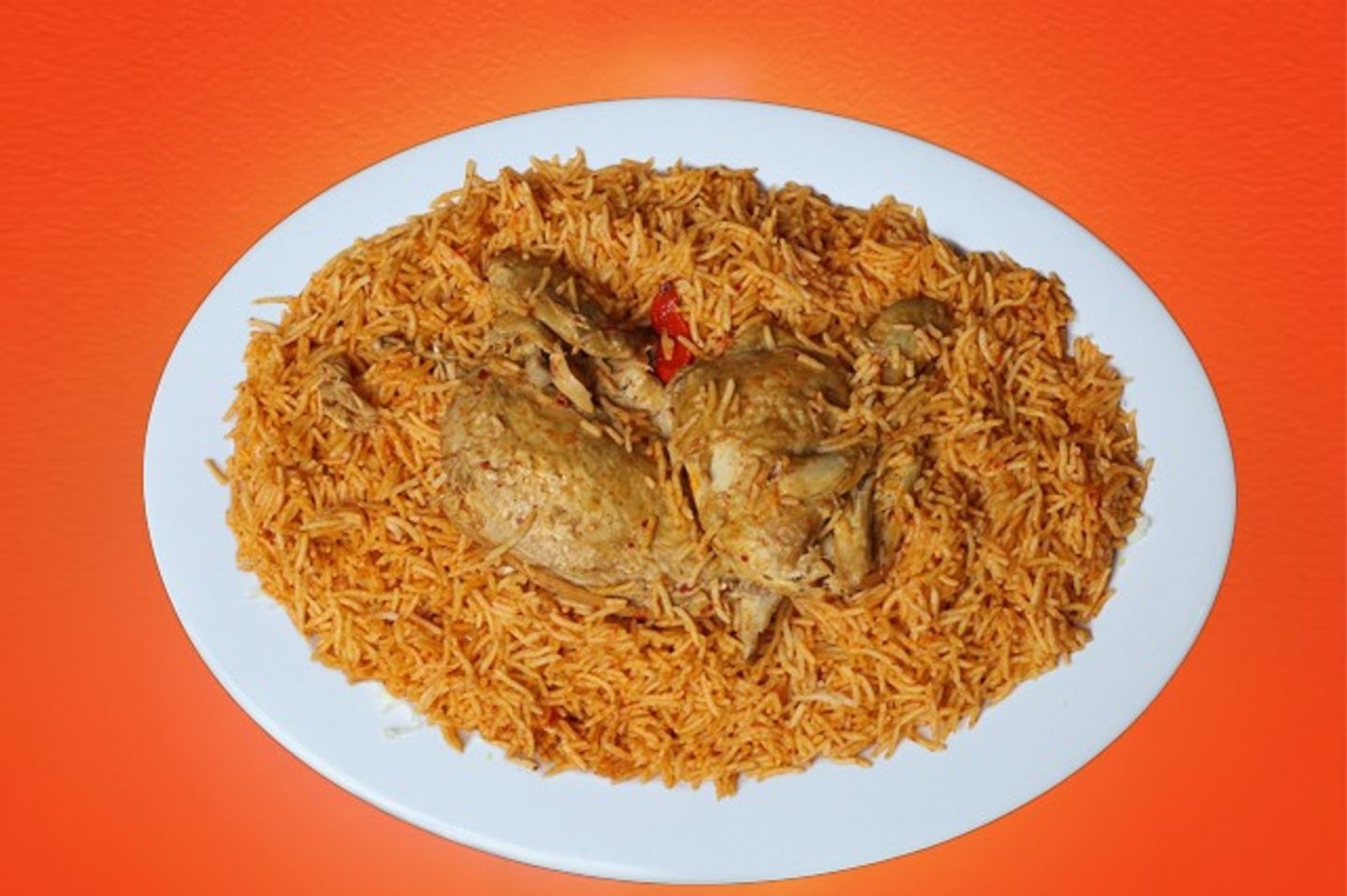 نصف دجاج مضغوط