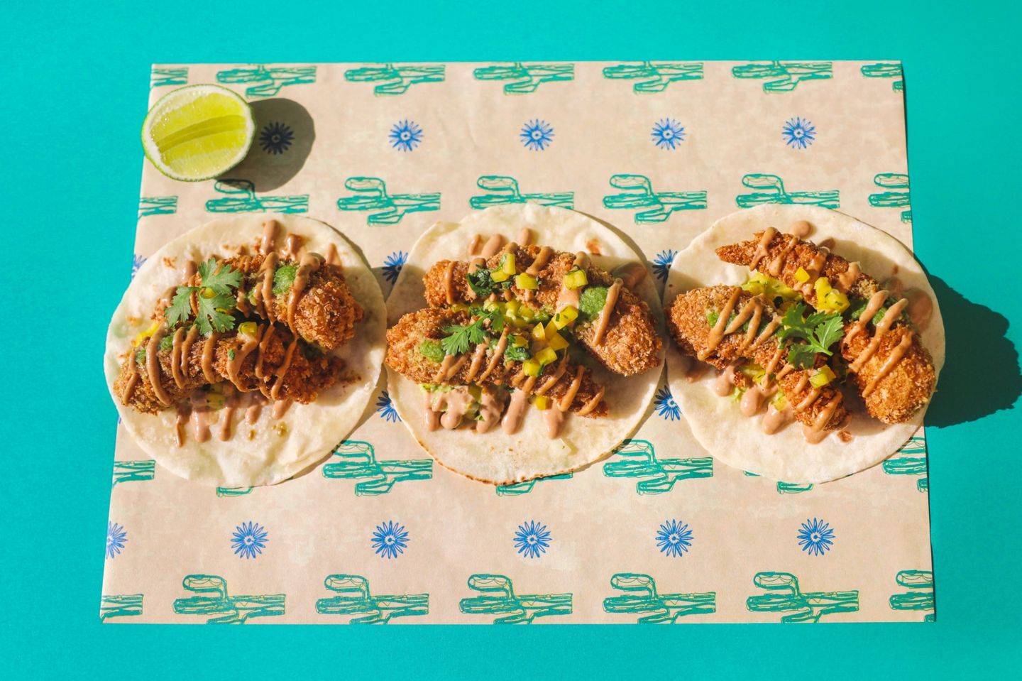 Hijazi Shrimp Taco