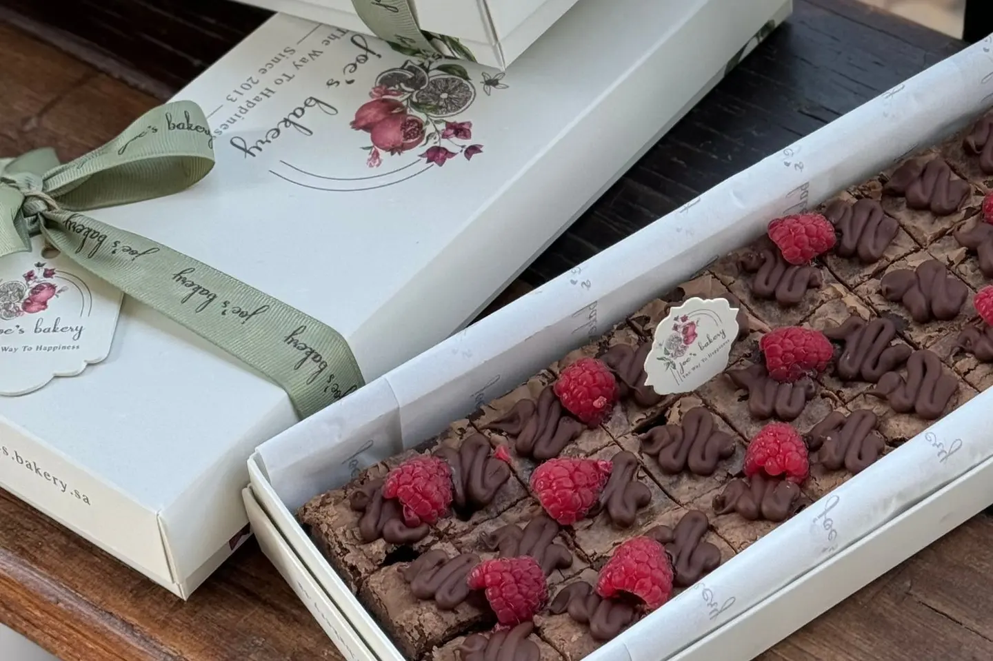 Chocolate Raspberry Brownies