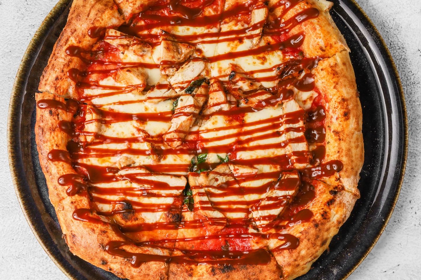 Grilled Chicken Pizza