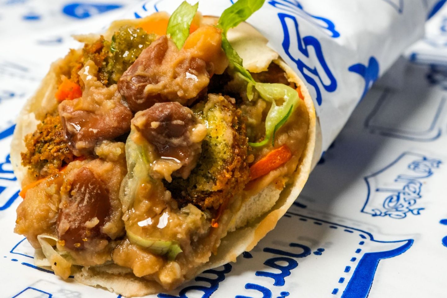Foul Sandwich With Eggs