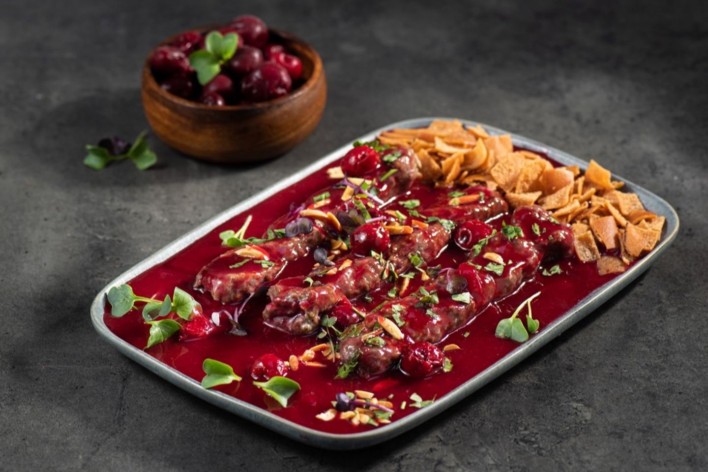 Kebab With Cherry