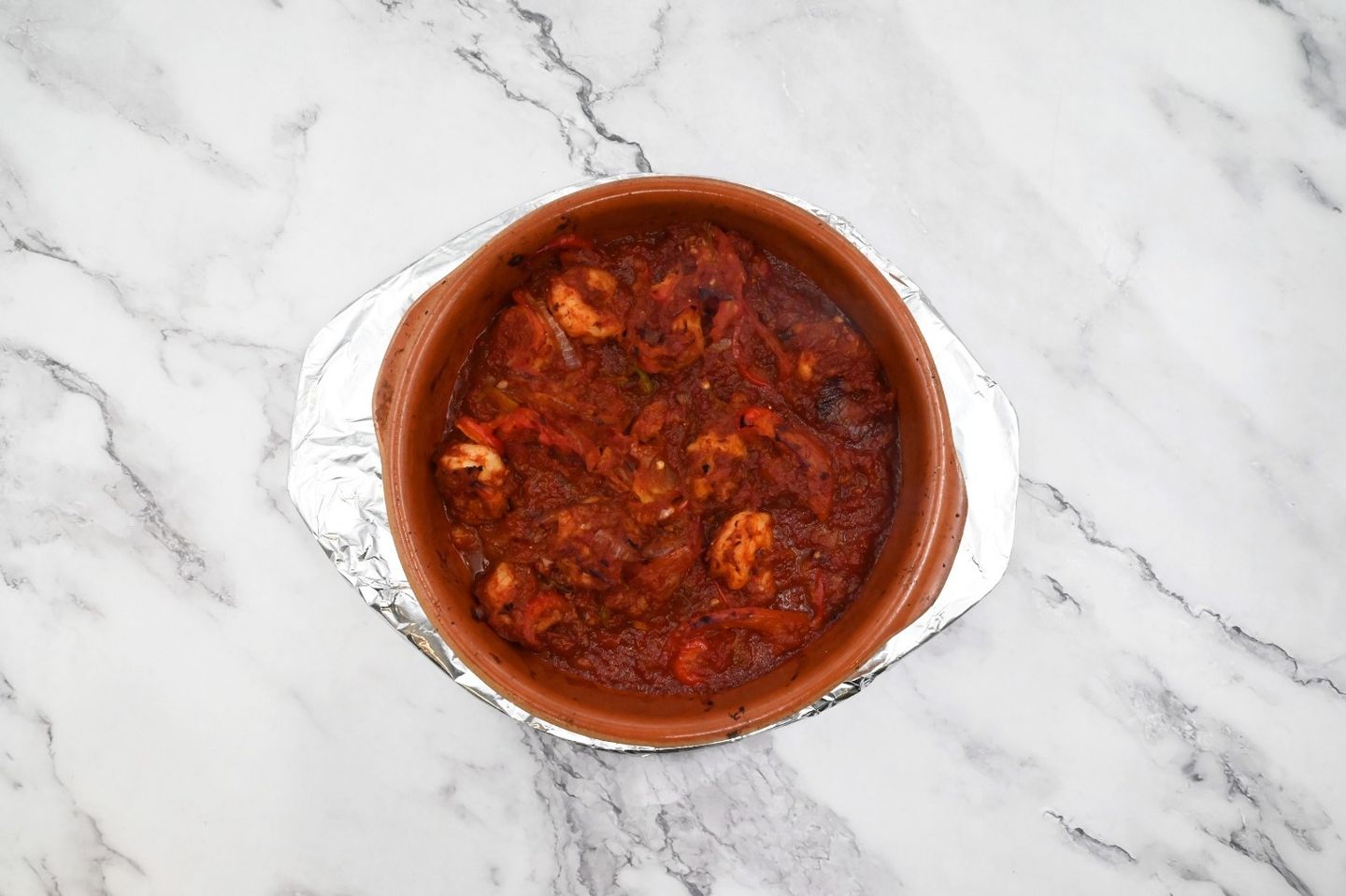 Fish Casserole With Red Sauce