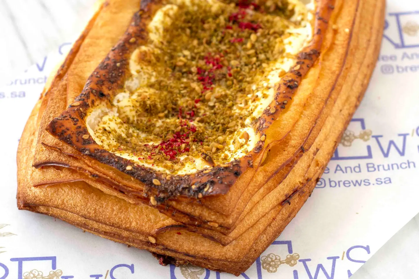 Danish Cheese With Zaatar