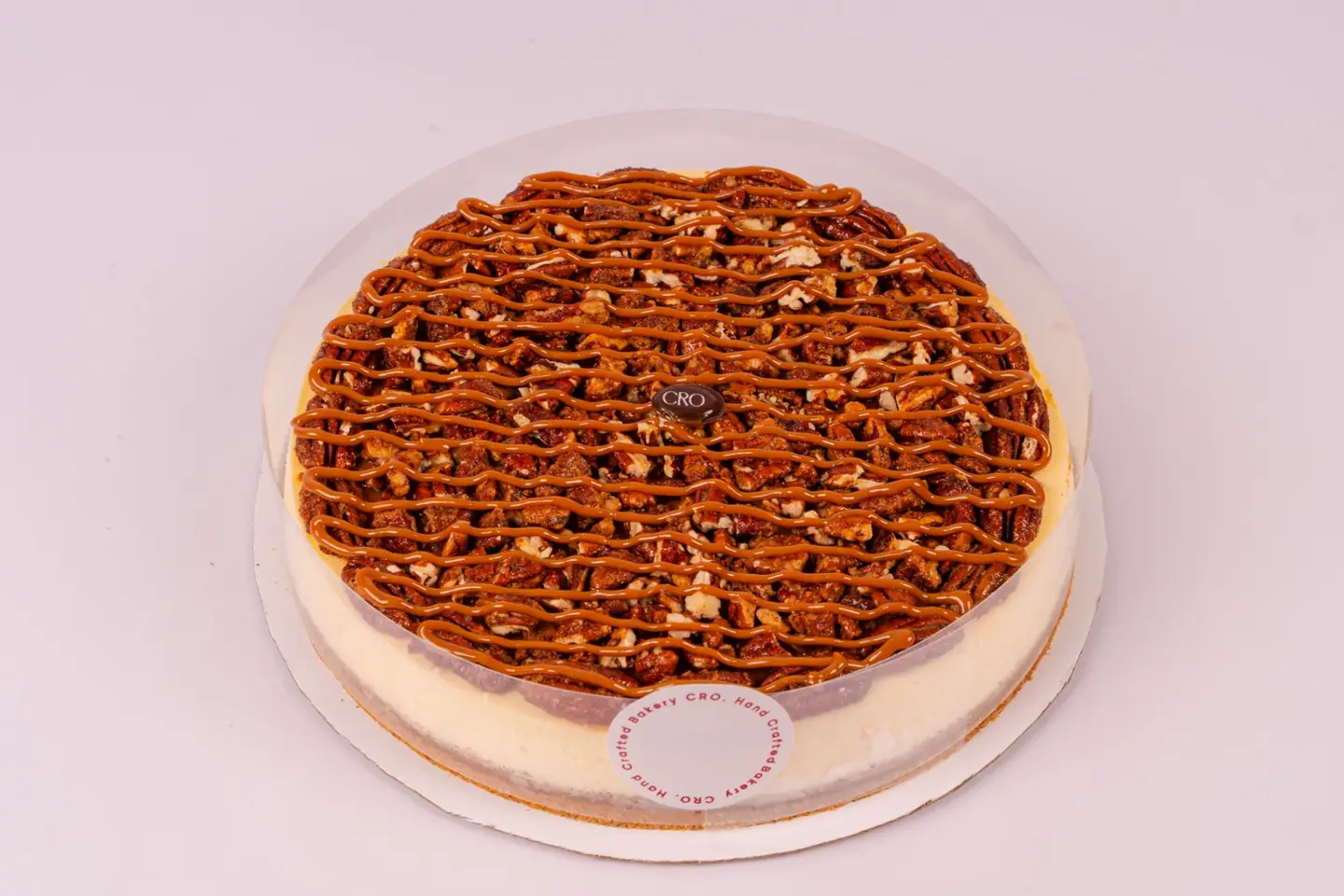 Crunchy Pecan Cheesecake
