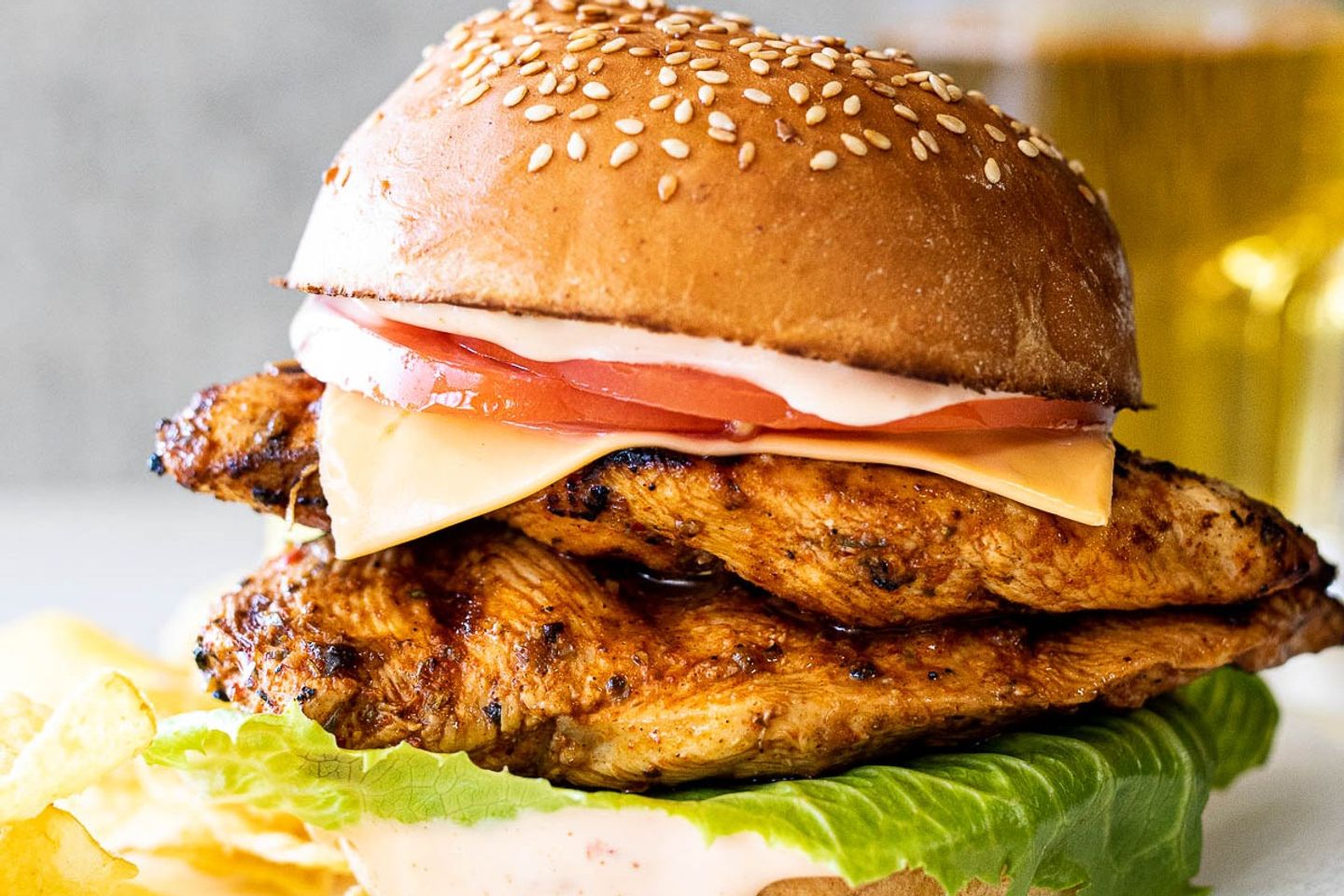 Gp Chicken Burger Combo