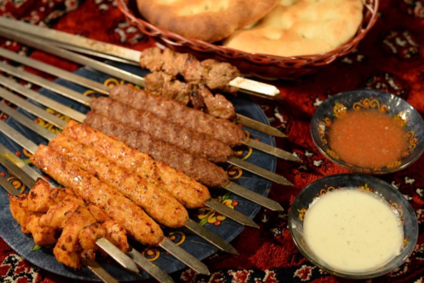 Half A Kilo Of Grilled Meat With Meat Joints