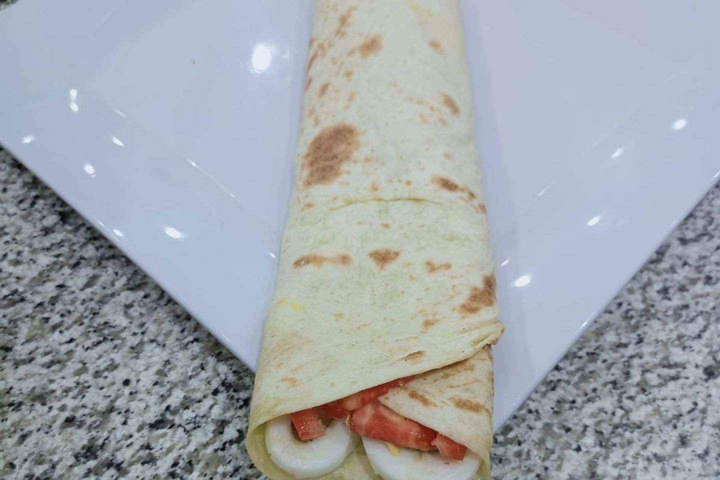 Boiled Eggs Sandwich