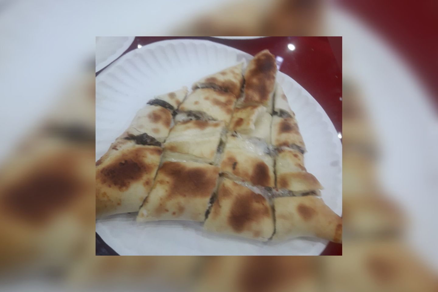 سبانخ مع جبنة