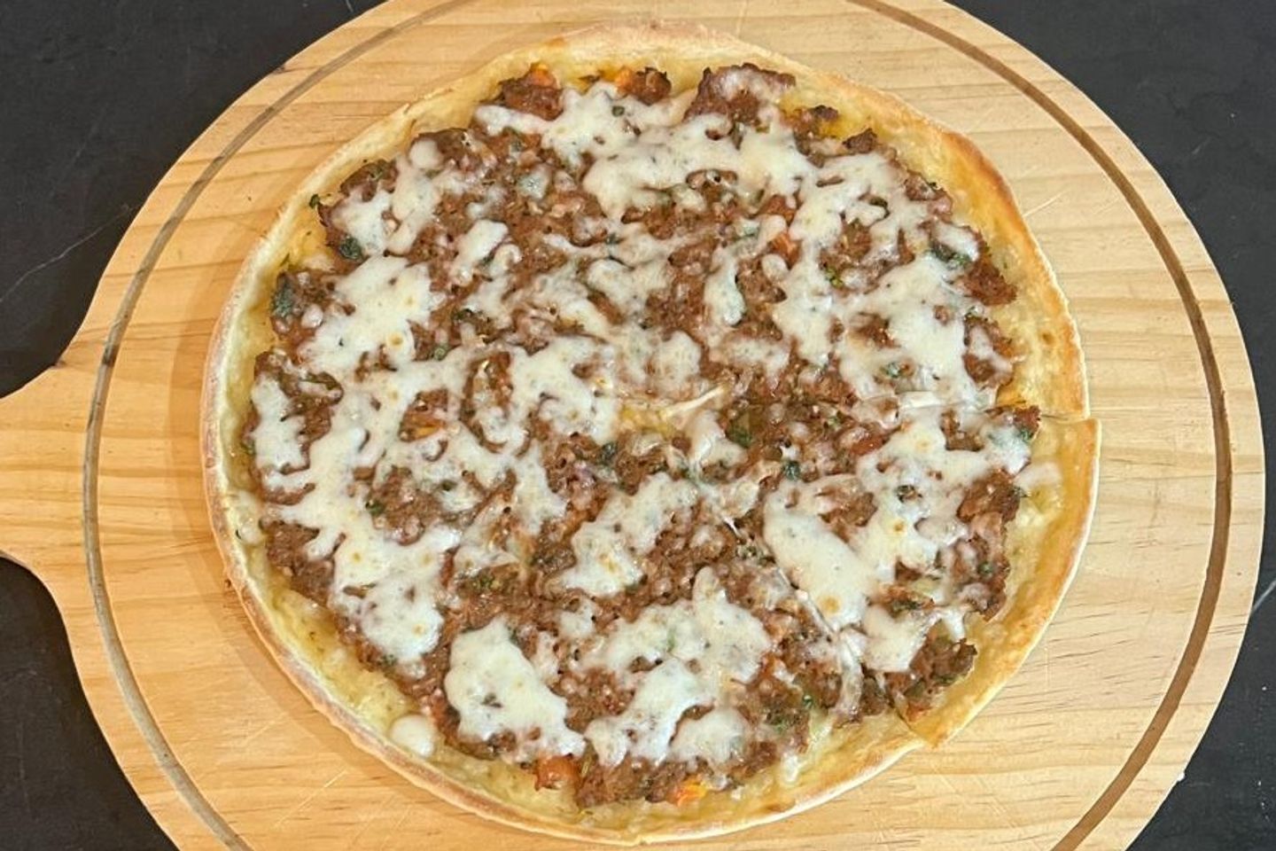 لحم بالجبن