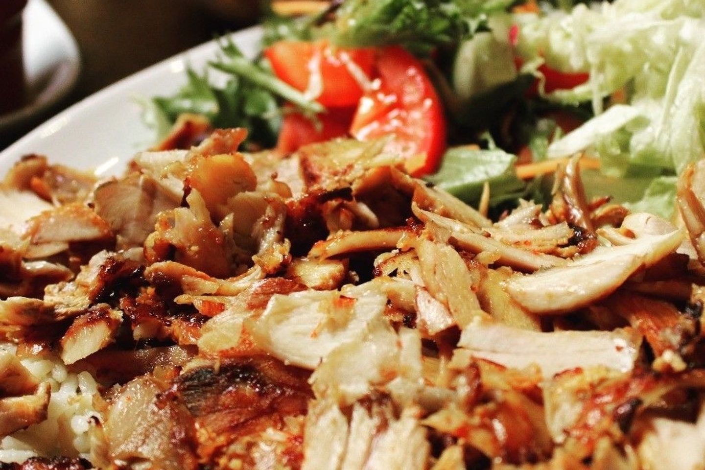 Small Iskender Chicken Shawarma Plate