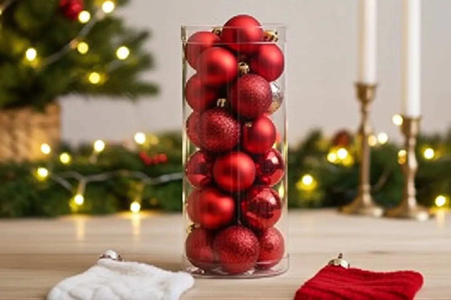 كرات تزيين السنة الجديدة