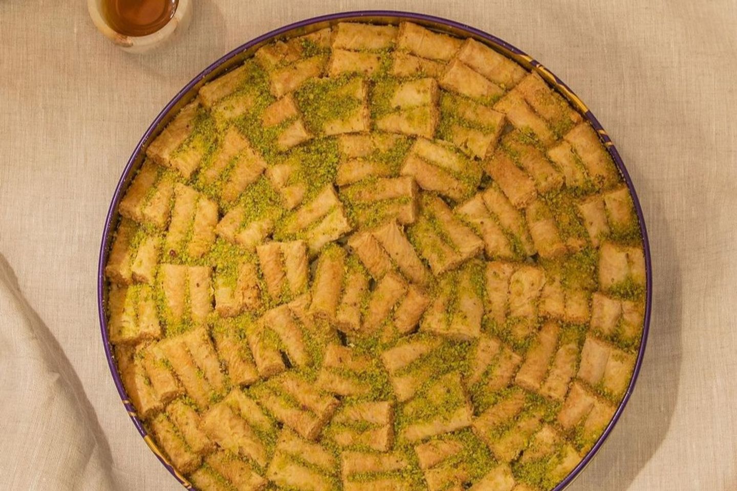 بقلاوة اصابع كاجو كبير المذاق العربي