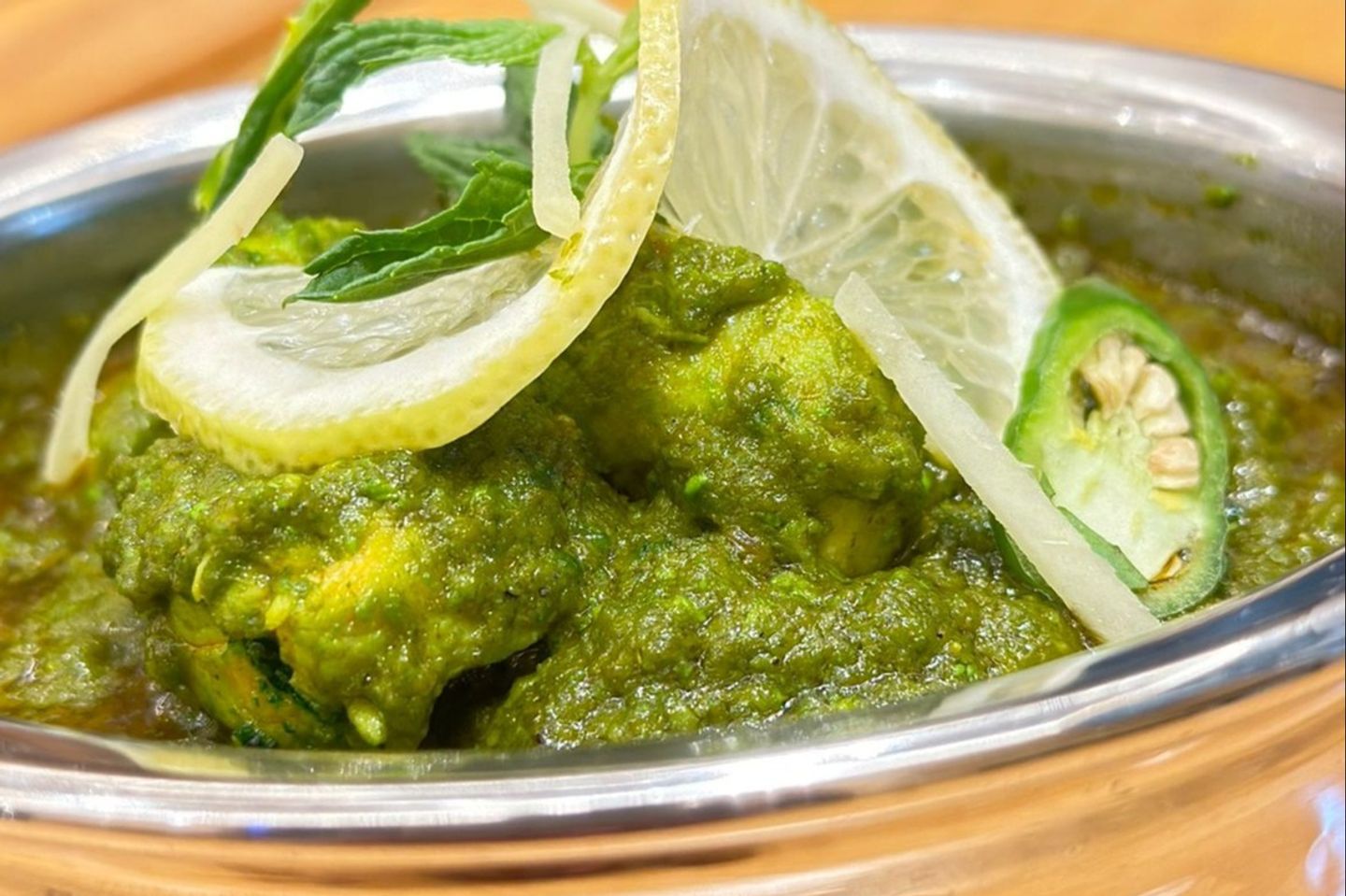 Chicken Green Masala