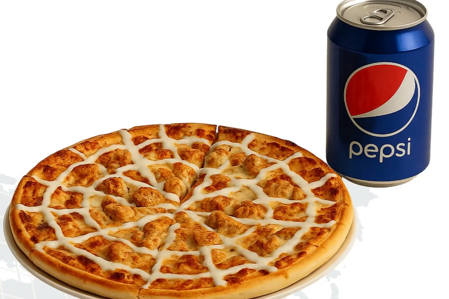 بيتزا صغيرة + مشروب