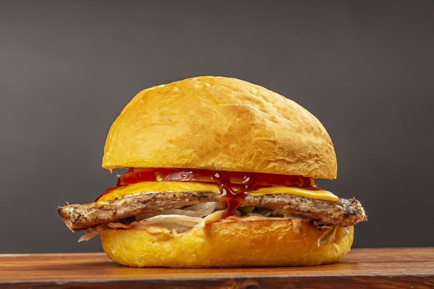 Chicken Burger Grilled - Meal