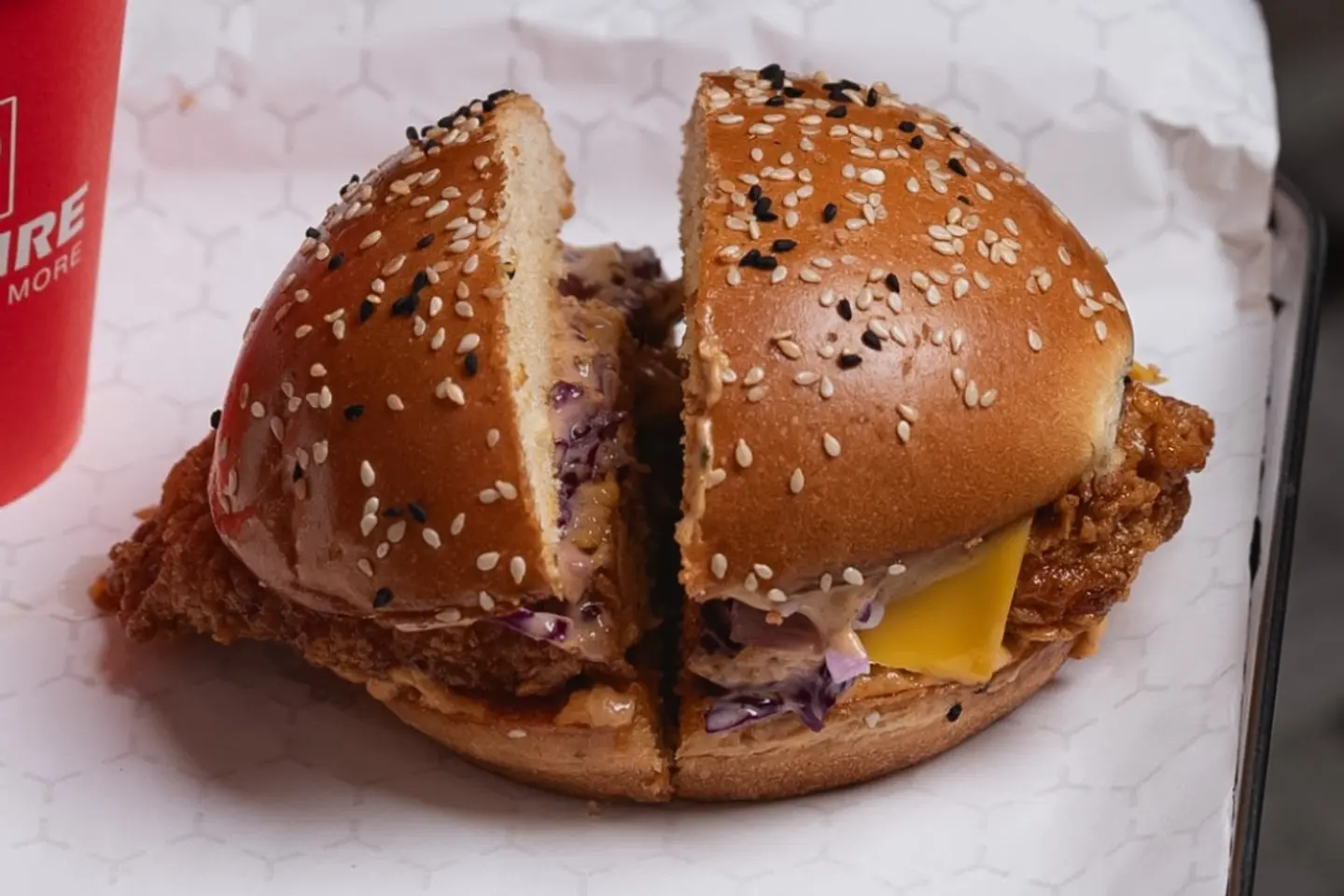 Maple Sriracha Burger