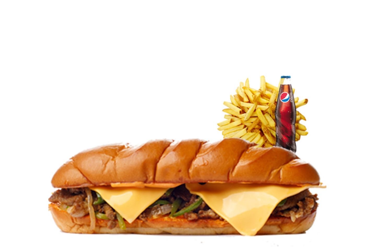 Philly Steak American Style Meal