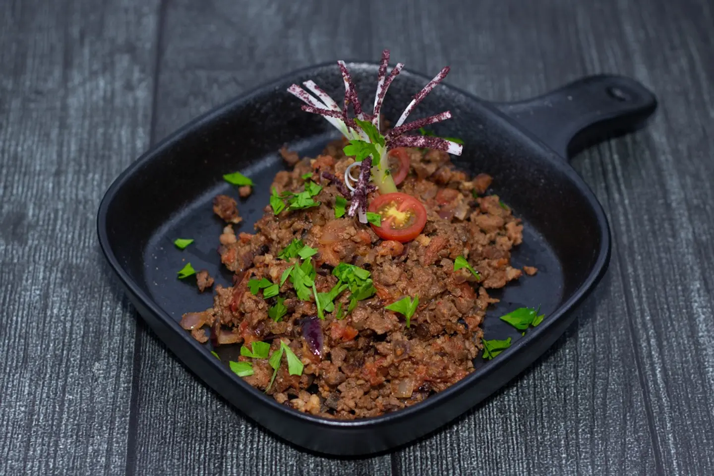 Oven Awsal With Mushrooms