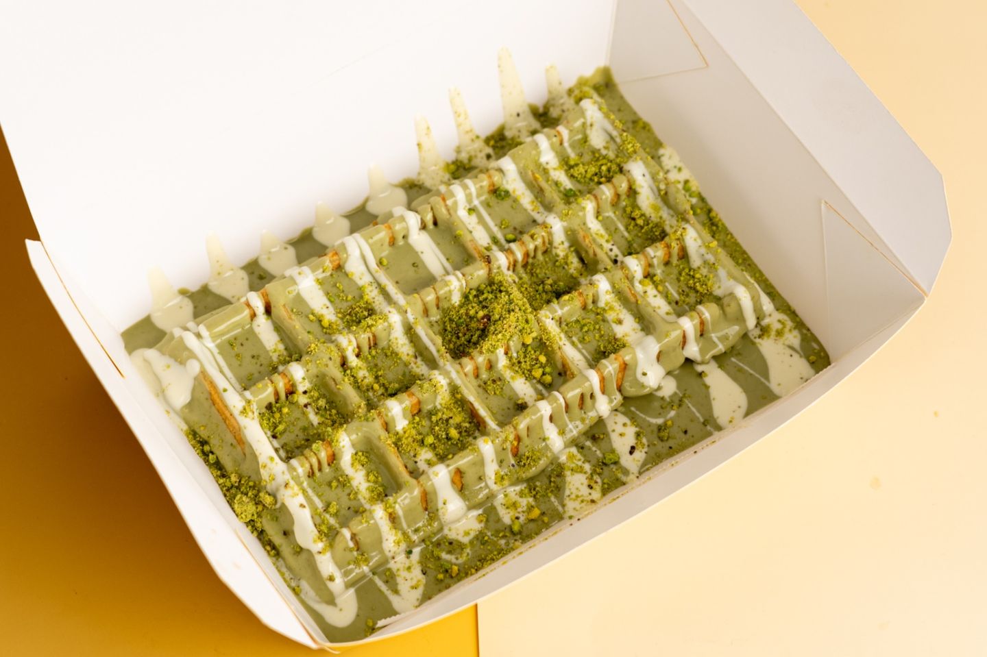 Pistachio Waffle