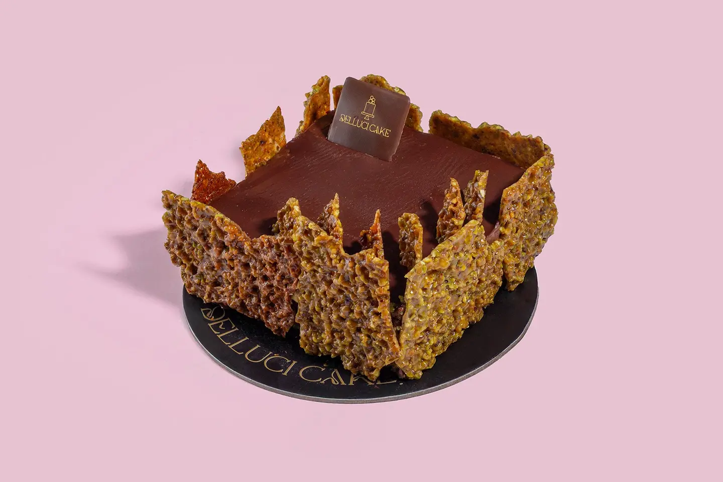 Pistachio Nutella Cake Medium