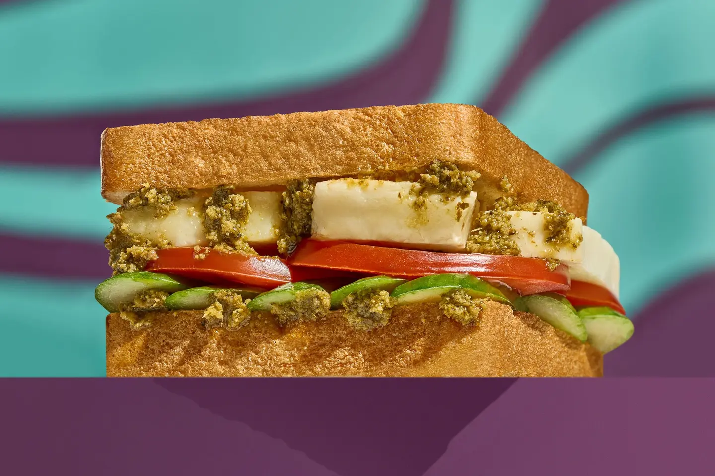 Halloumi Pesto