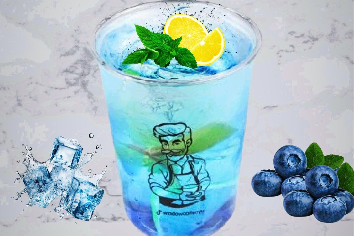 Blueberry Mojito