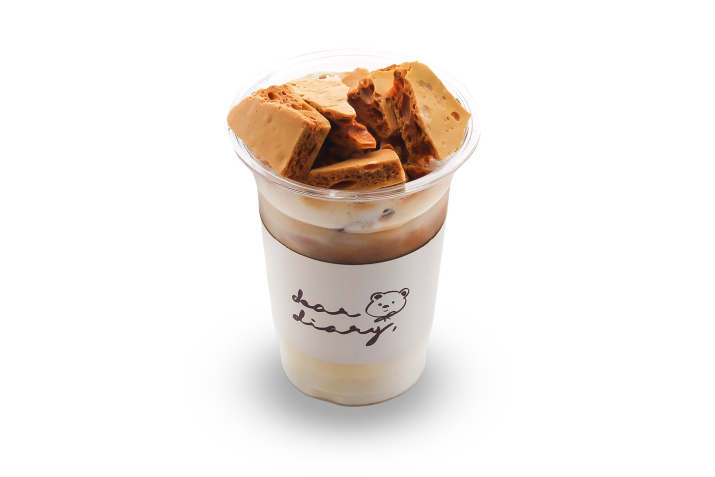 Iced Honeycomb Latte