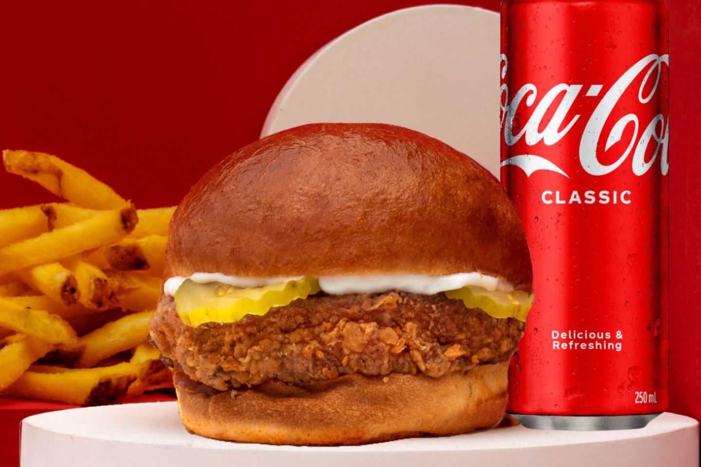 Bucket Chicken Burger Meal