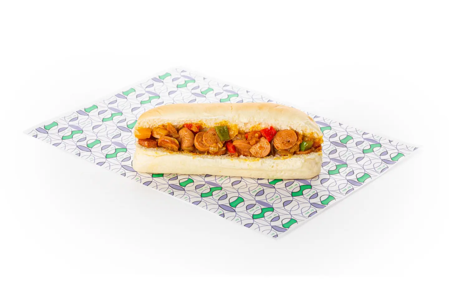 Hotdog Slices Sandwich