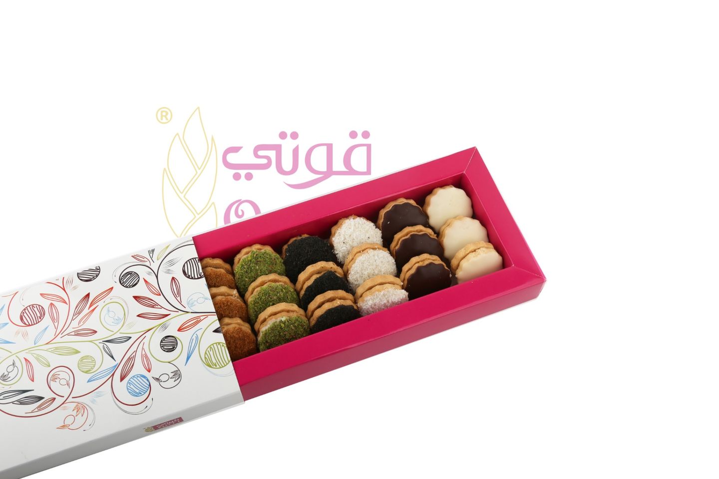 علبه بيتي فور دائري