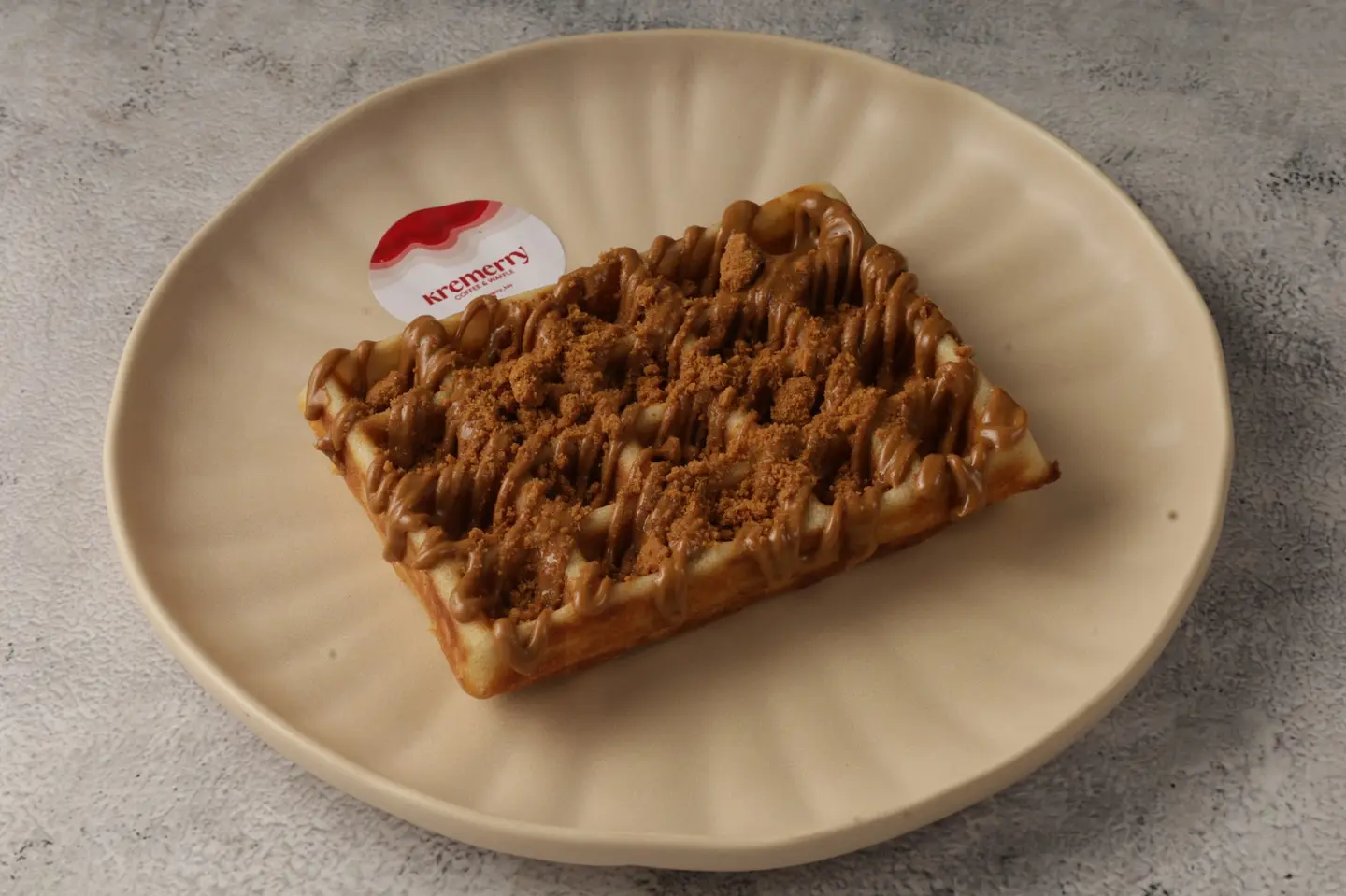 Lotus Biscoff Waffle