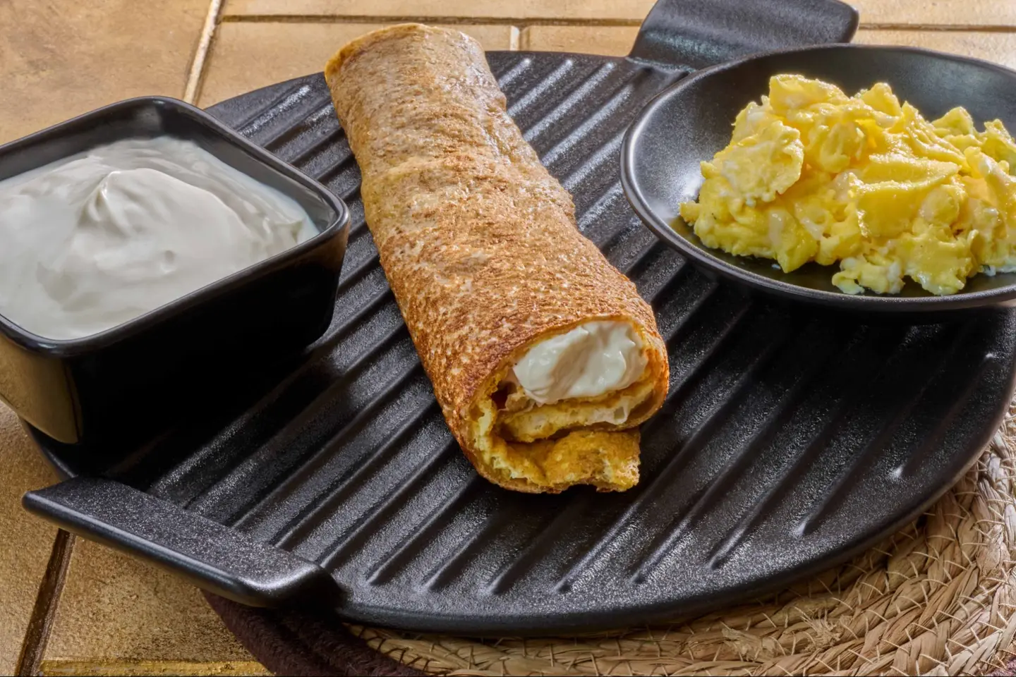 Pie With Cheese And Eggs