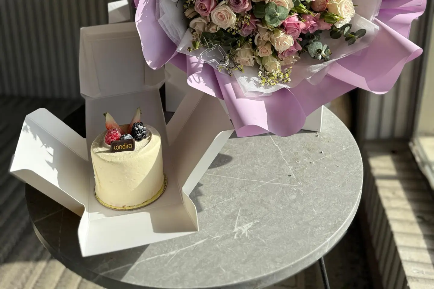 كيكة وبوكيه