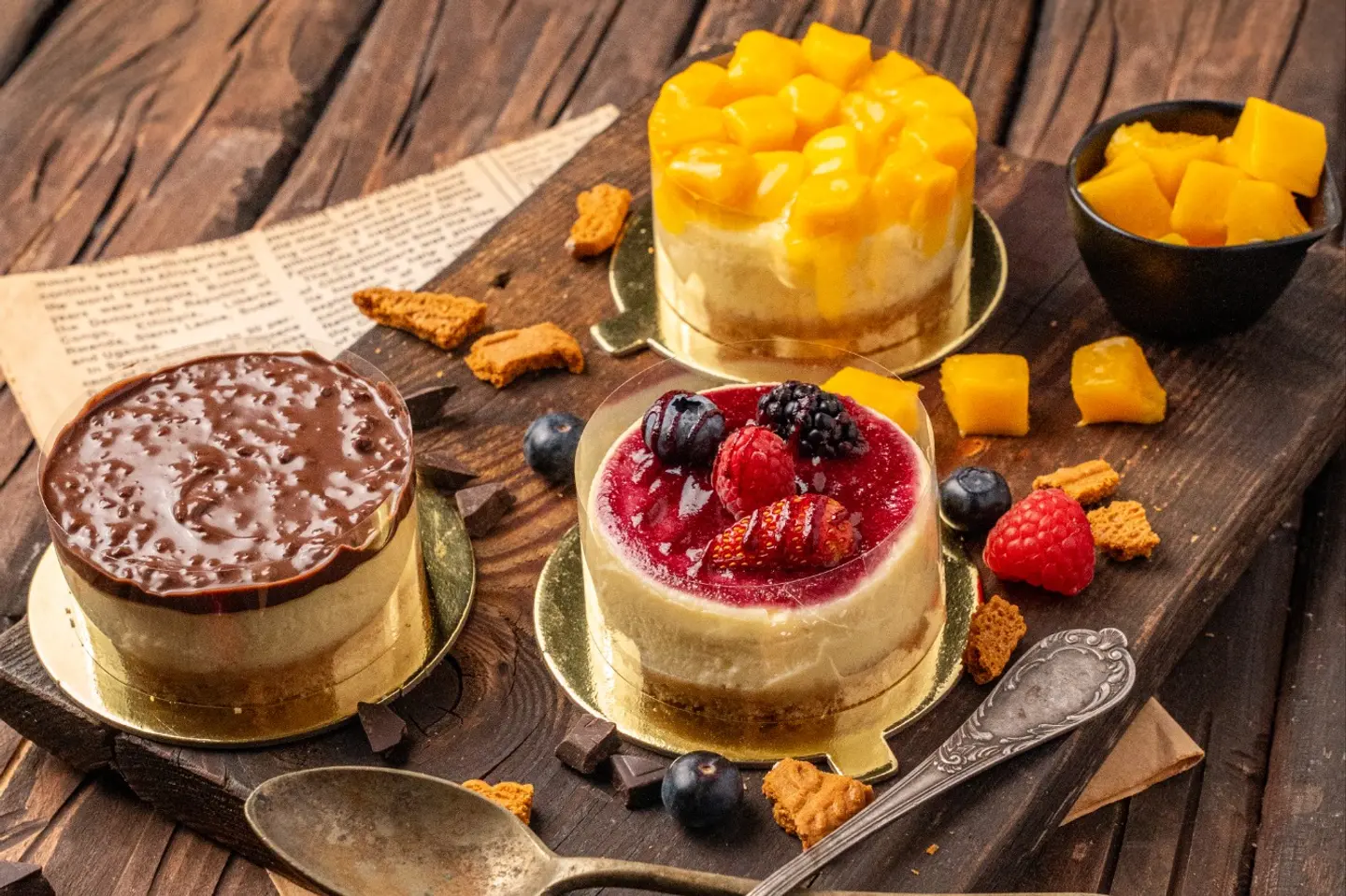 Cheesecake Small - Mango Cheesecake