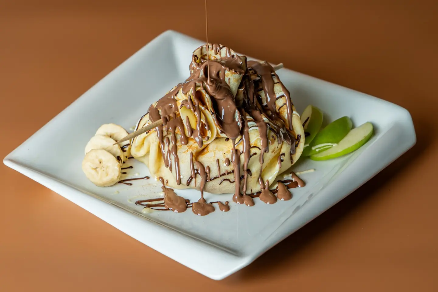 Apple Cinnabon Crepe