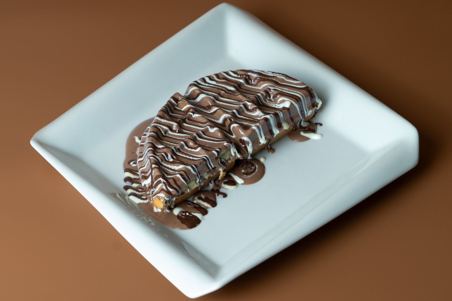 Triple Chocolate Waffle