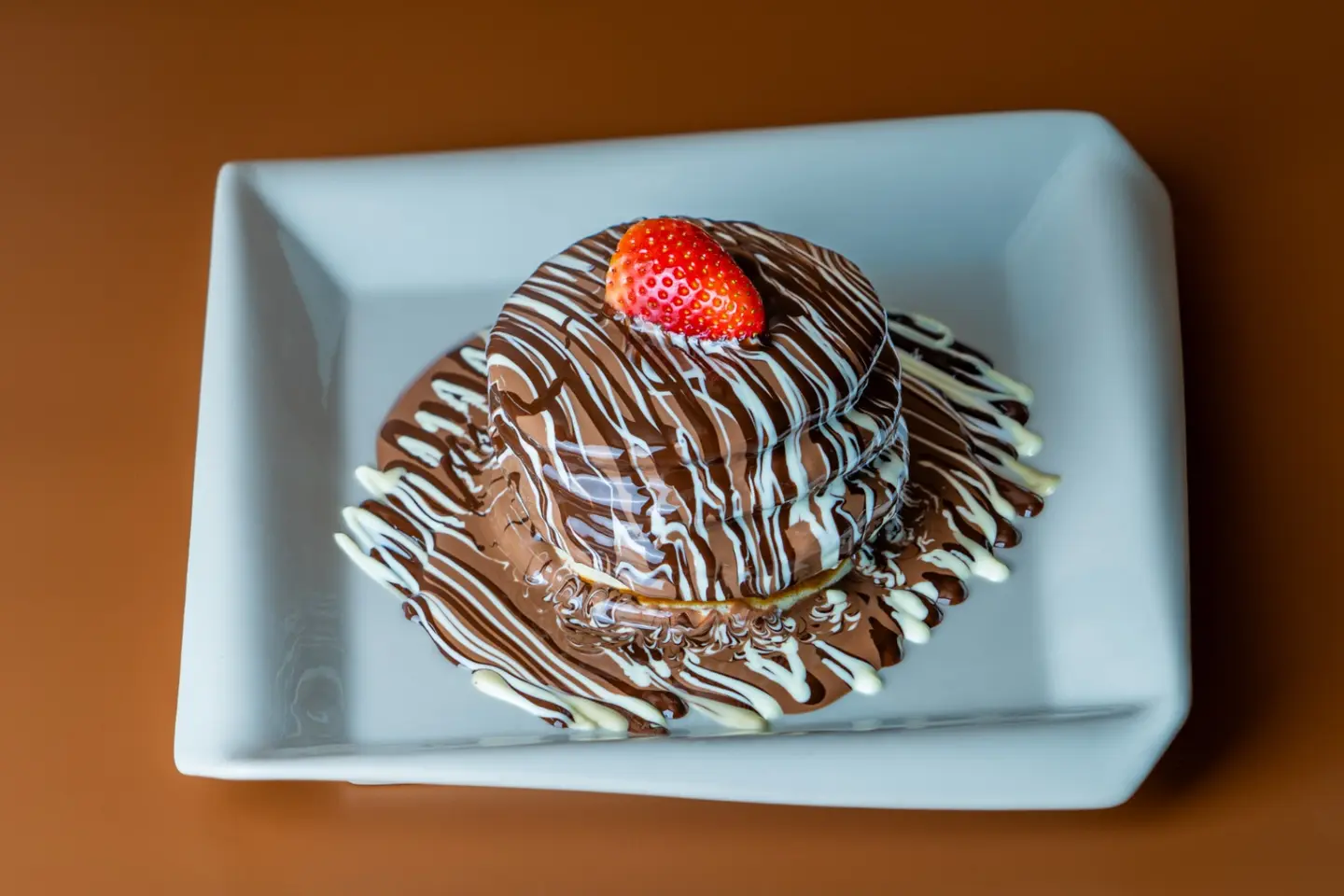 Triple Chocolate Pancake