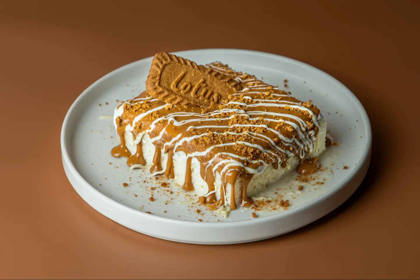 Lotus Milk Cake