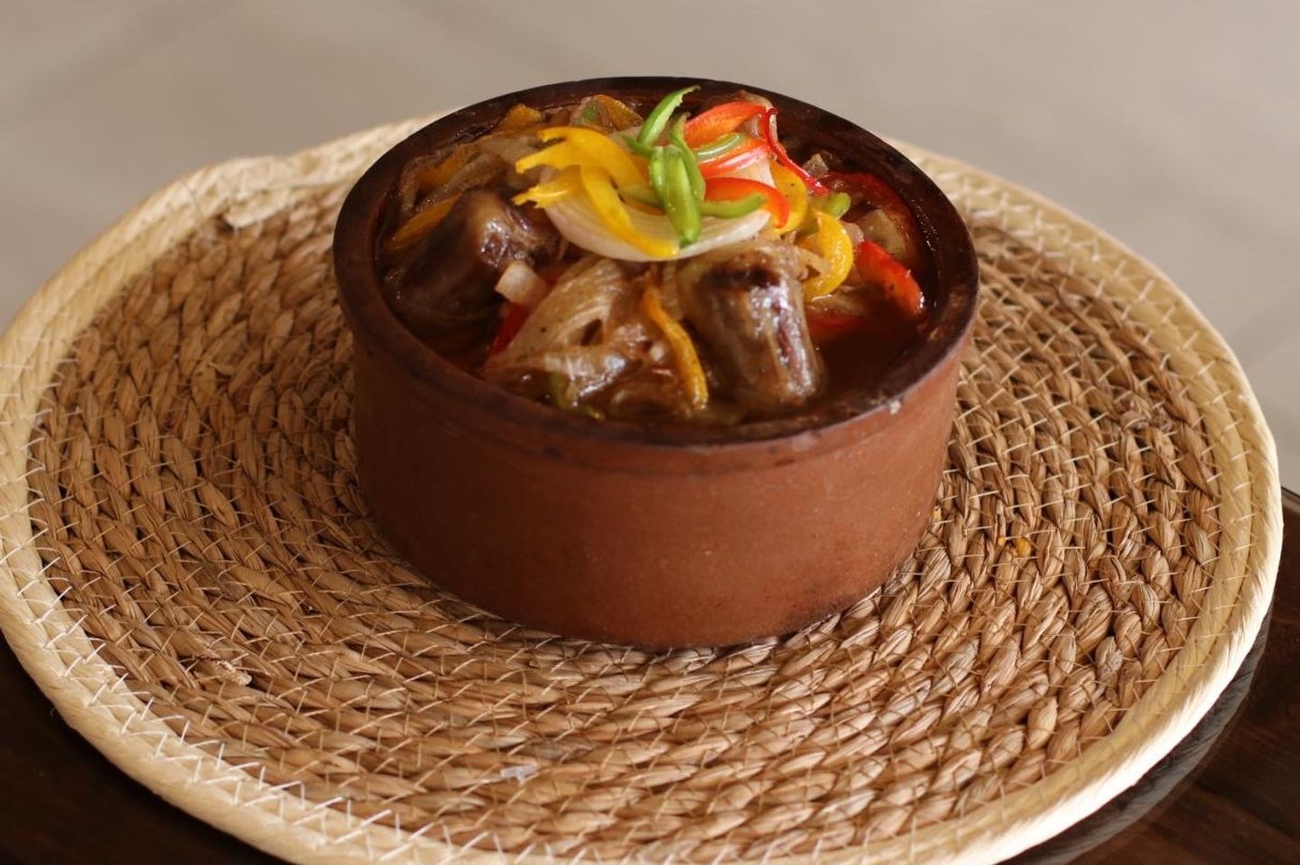 طاجن عكاوي خضار