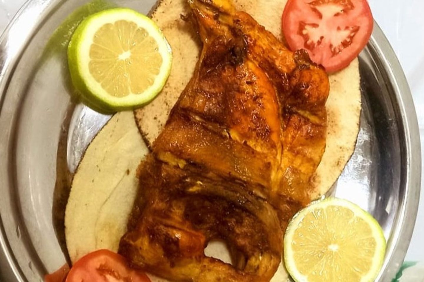 دجاج مشوي ساده