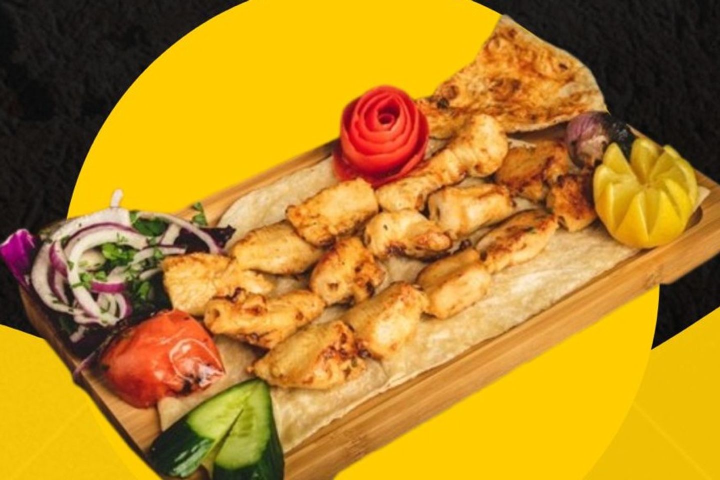 Shish Tawook Plate