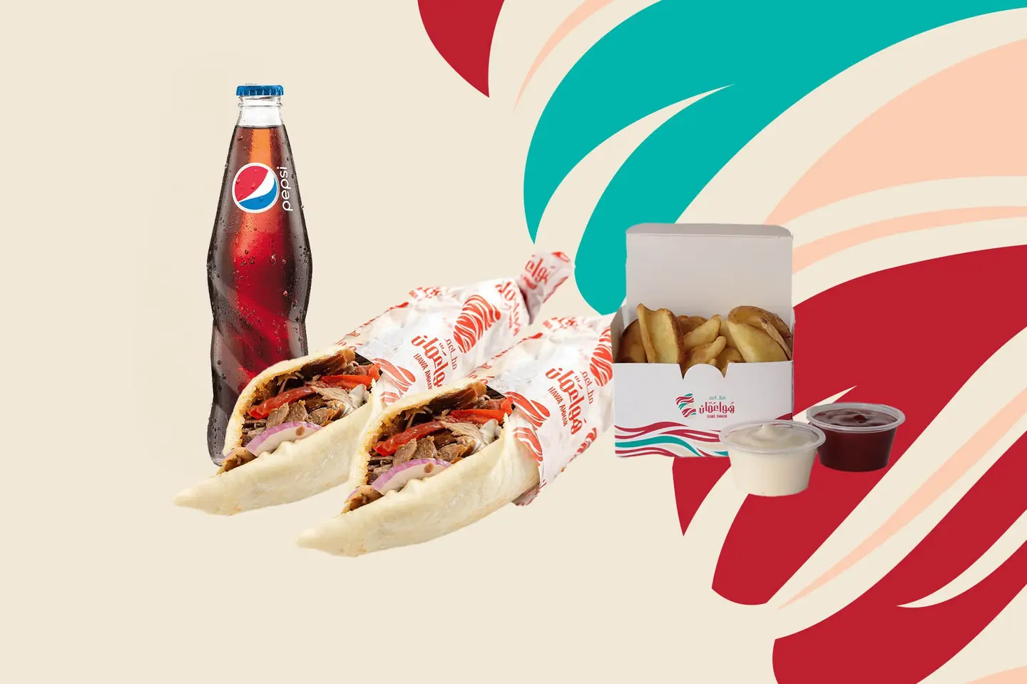 Medium Samoun Meal Beef