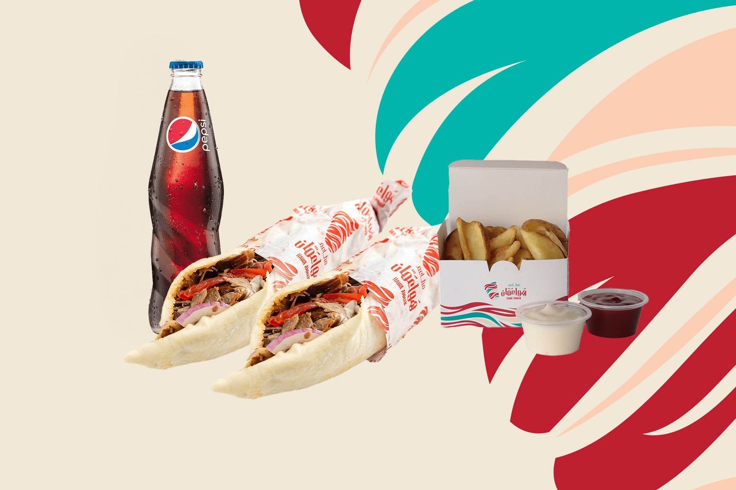 Medium Samoun Meal Beef